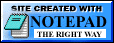 notepad button