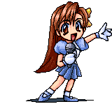 anime girl sings
